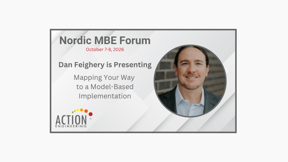 Dan Feighery presents model-based implementation at the Nordic MBE Forum